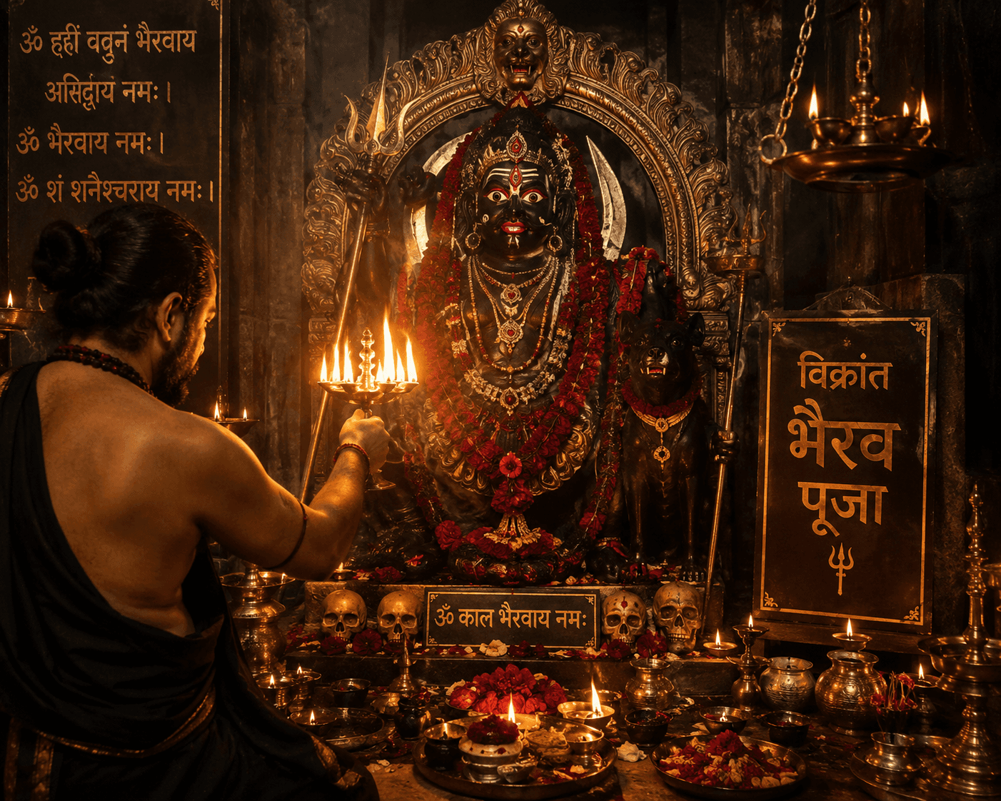 Vikrant Bhairav puja