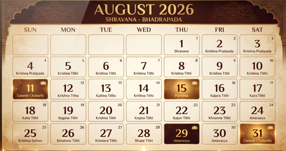Spiritual Calendar